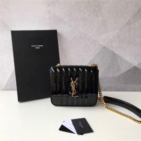 [SAINT LAURENT-생로랑] 미듐 비키 숄더백 (체인 55CM)