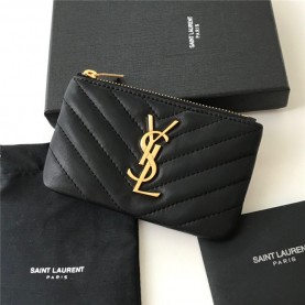 [SAINT LAURENT-생로랑] 모노그램 코인퍼스