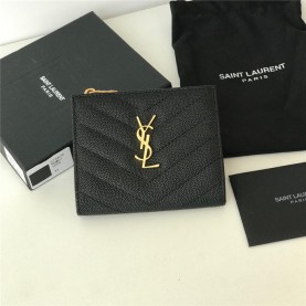 [SAINT LAURENT-생로랑] 모노그램 지퍼 카드지갑