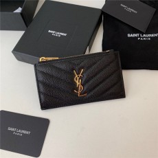 [SAINT LAURENT-생로랑] 모노그램 지퍼 카드지갑