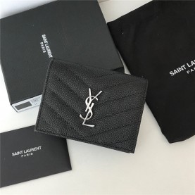 [SAINT LAURENT-생로랑] 모노그램 중지갑