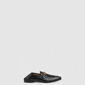 [GUCCI-구찌] 웹 가죽 홀스빗 로퍼 581513