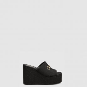 [GUCCI-구찌] 호스빗 웨지 샌들 816328