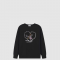 [MONCLER-몽클레어]로고 프린트 면 톱