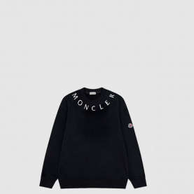 [MONCLER-몽클레어]로고 프린트 면 톱
