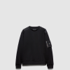 [PRADA-프라다] 코튼 플리스 & 리 나일론 스웨트셔츠