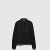 [PRADA-프라다] 셰브론 데님 블루종 재킷