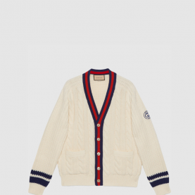 [GUCCI-구찌] 케이블 울 니트 가디건