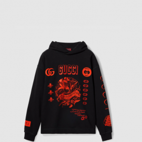 [GUCCI-구찌] 로고 자수 후디