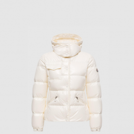 [MONCLER-몽클레어] Glareins 브레이디드 트림 후드 크롭 다운 재킷