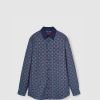 [GUCCI-구찌] GG 비쉬 코튼 울 자카드 셔츠