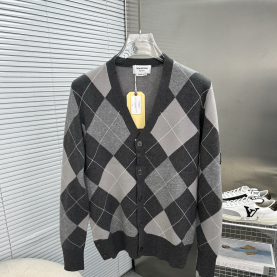 [THOM BROWNE-톰브라운]고중량 가디건 스웨터