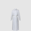 [LOUIS VUITTON-루이비통] 아쿠아렐 모노그램 셔츠 드레스 1AHGUP