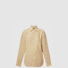 [LOUIS VUITTON-루이비통] 워시드 모노그램 실크 셔츠 1AI843