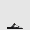 [VALENTINO-발렌티노] 로만 스터드 송아지 가죽 슬라이드 샌들