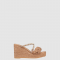 [VALENTINO-발렌티노] 가죽 에스파드릴 웨지 샌들
