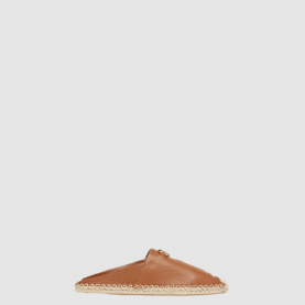 [VALENTINO-발렌티노] 가죽 에스파드릴 뮬