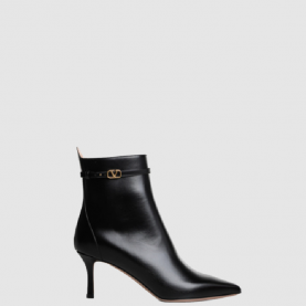 [VALENTINO-발렌티노] 송아지 가죽 브이로고 부츠
