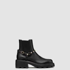 [VALENTINO-발렌티노] 송아지 가죽 비틀 부츠