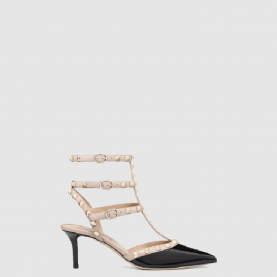 [VALENTINO-발렌티노] 락스터드 케이지 펌프스