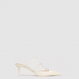 [VALENTINO-발렌티노] 송아지 가죽 락스터드 뮬