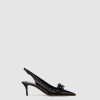 [VALENTINO-발렌티노] 페이턴트 가죽 락스터드 케이지 펌프스